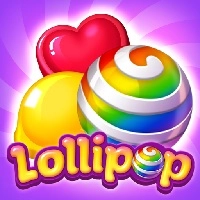 Lollipop Süßer Geschmack Match 3 Spiele